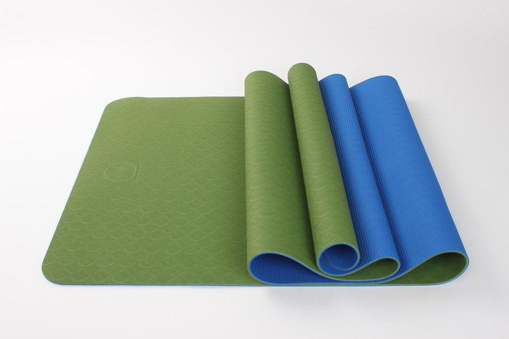 2-farbige TPE-Premium-Yogamatte