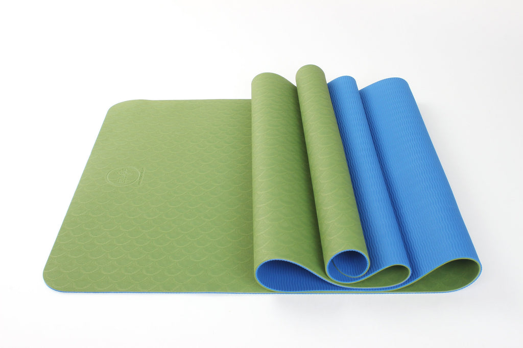 2-farbige TPE-Premium-Yogamatte