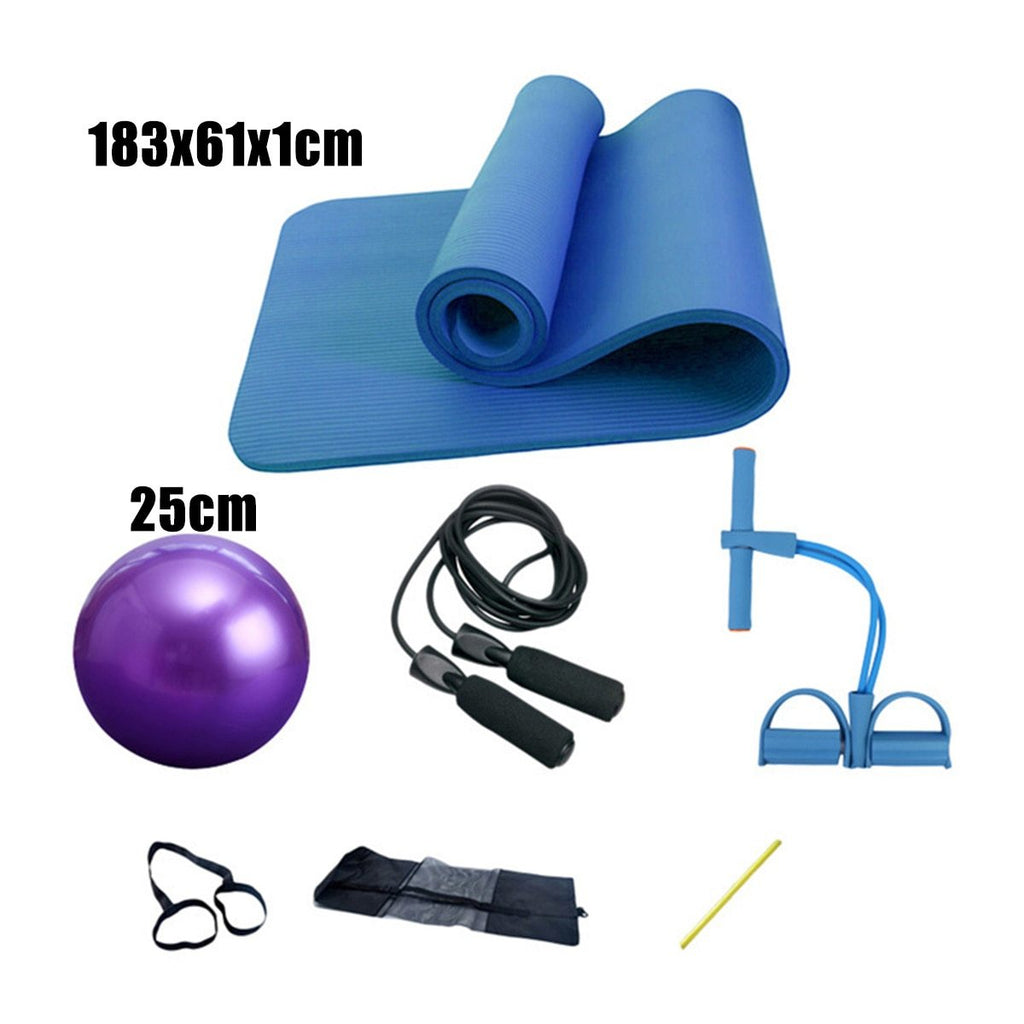 Deluxe Yoga Fitness 5-teiliges Übungsset