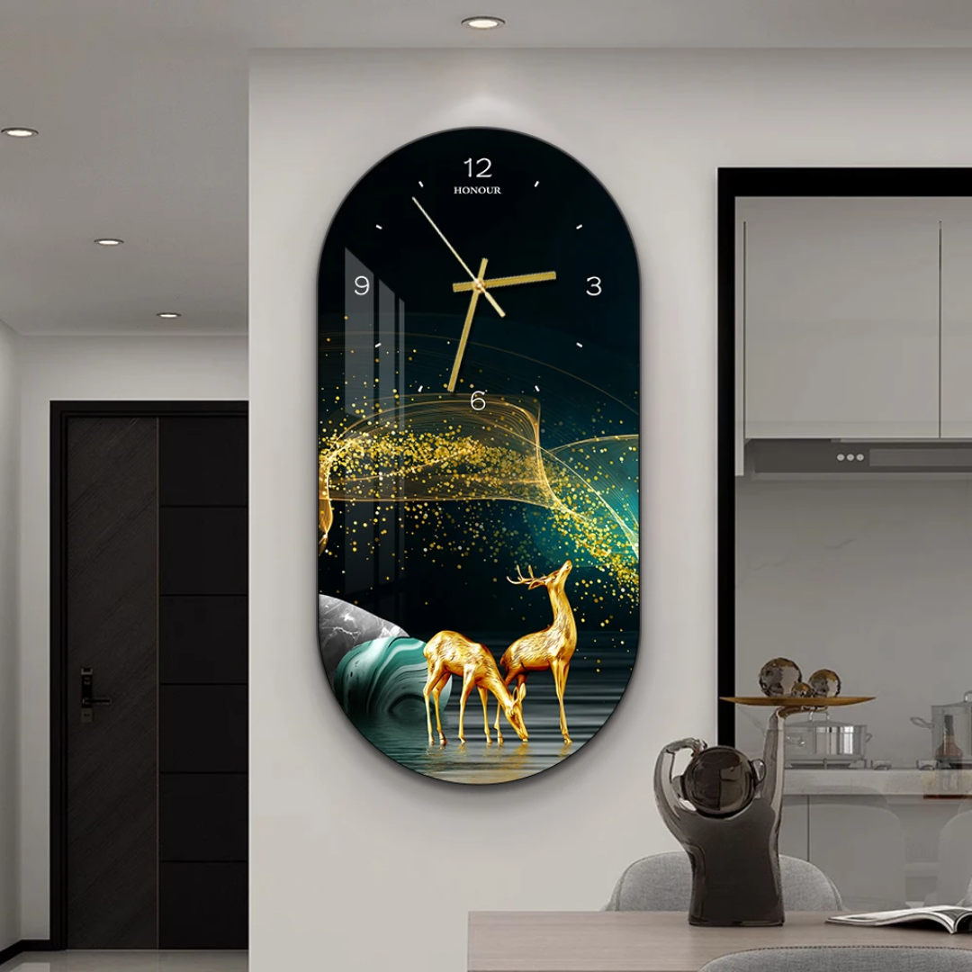 HORLOGE MURAL POUR DÉCORATION MAISON , BUREAU